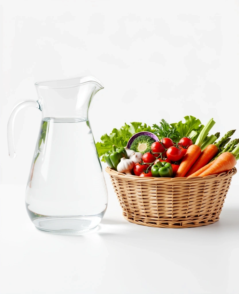 Frisches Gemüse und Obst